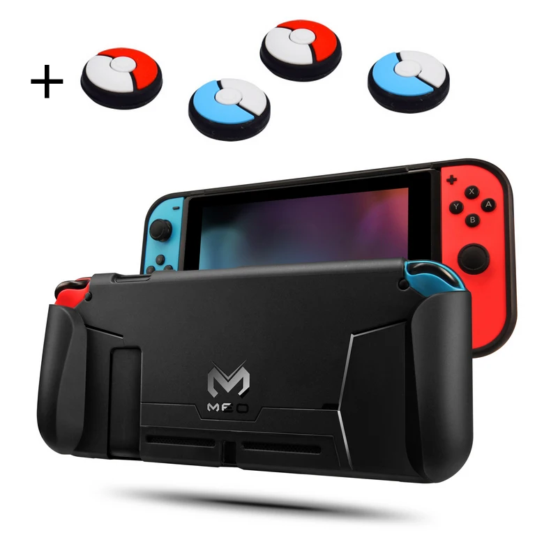 Pack 6 Мягкий защитный чехол для PND Switch NS Console покрытие ручки с амортизацией и защитой от царапин - Color: Pack 6