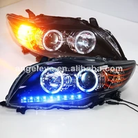 For Toyota Corolla Altis LED Head Lamp For Toyota 2008-2010 year Blue House White LED