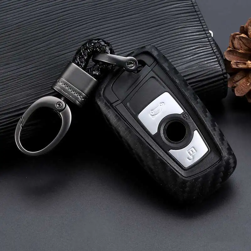 Carbon slilicone Car Key Case cover For BMW F10 F20 F30 F11 F07 F80 M3 F21 X5 X6 Bmw M Performance Cover | Автомобили и мотоциклы