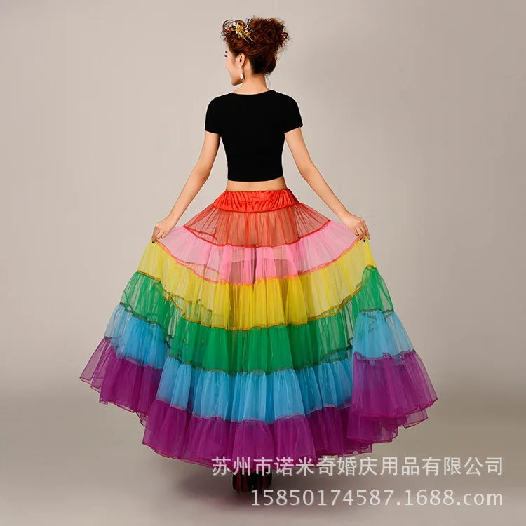 Новая свадебная юбка для невесты без косточек 1 м цвет наденьте большую газовую