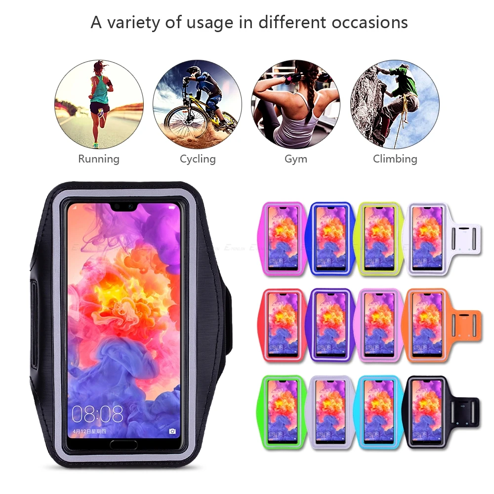 Спортивный чехол для бега HuaWei P30 P20 Nova 3 3i Honor 10i View mate 30 20X10 P Smart Z Plus Pro Lite наручный чехол для телефона