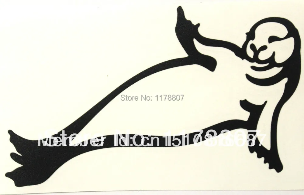 Оптовая Гавайский Тюлень-монах Черный Стикер Винила Тележки Автомобиля Лодка