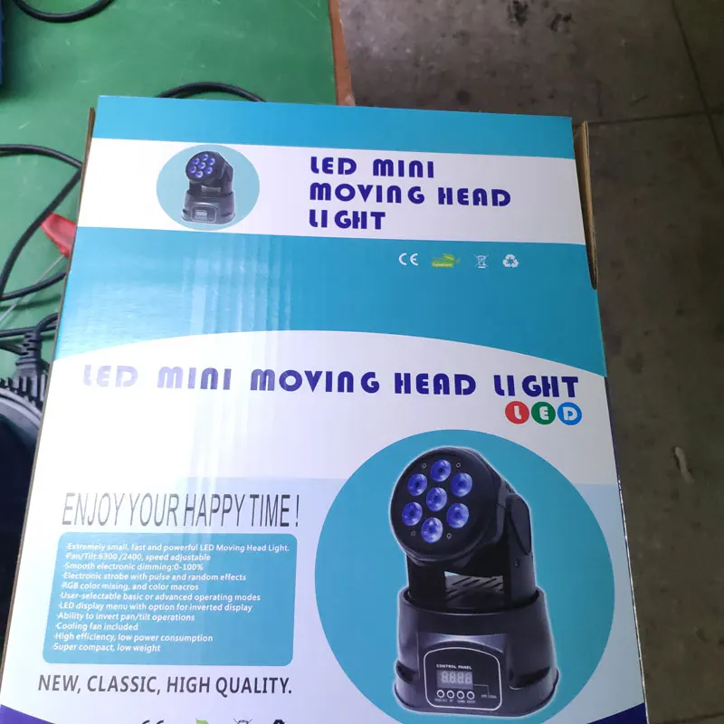 ASL 7*3 Вт 4в1 Луч 4 Led Mine Moving Head light Wash | Лампы и освещение