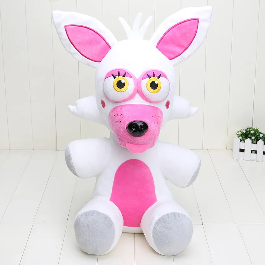 45см большая плюшевая игрушка FNAF Foxy Freddy Fazbear Bonnie Mangle Foxy Chica кукла дети.