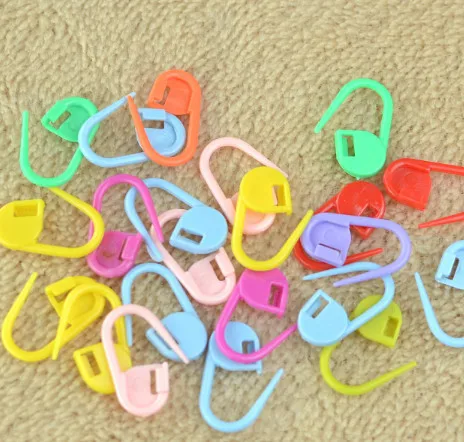 

950pcs mixed color Plastic Safety Pins Findings 22mmx10mm(7/8"x3/8")