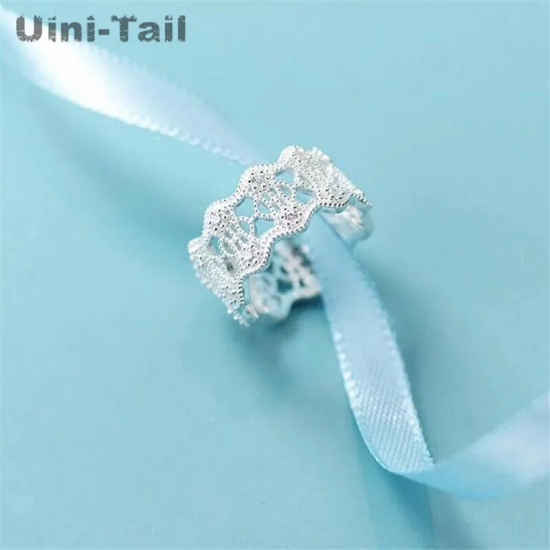 Новинка Лидер продаж открытое пикантное кружевное кольцо Uini Tail из стерлингового