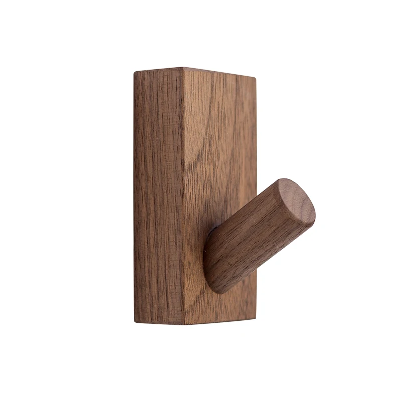 Wall Solid Wood Hook Creative European Decorative Multi-function Hooks for Hanging Simple Pastoral Style | Дом и сад
