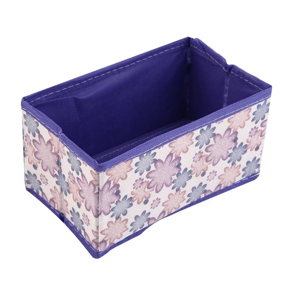 1 шт. многофункциональная Складная фиолетовая косметическая коробка для