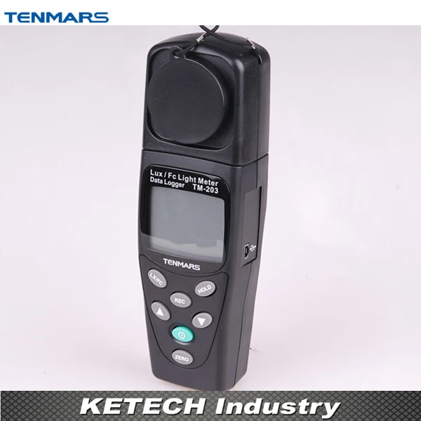 

Handheld Auto Ranging Light Meter With Datalogging TENMARS TM203