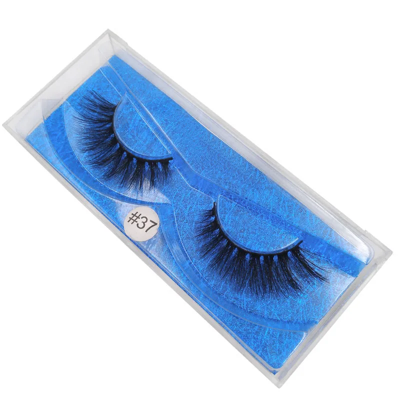 W37BL20 20 Pairs Mink Eyelashes Wholesale False Eyelashes Mink Lashes Wholesale False Lashes Makeup Eyelash Extensions maquiagem - Цвет: W37BL20