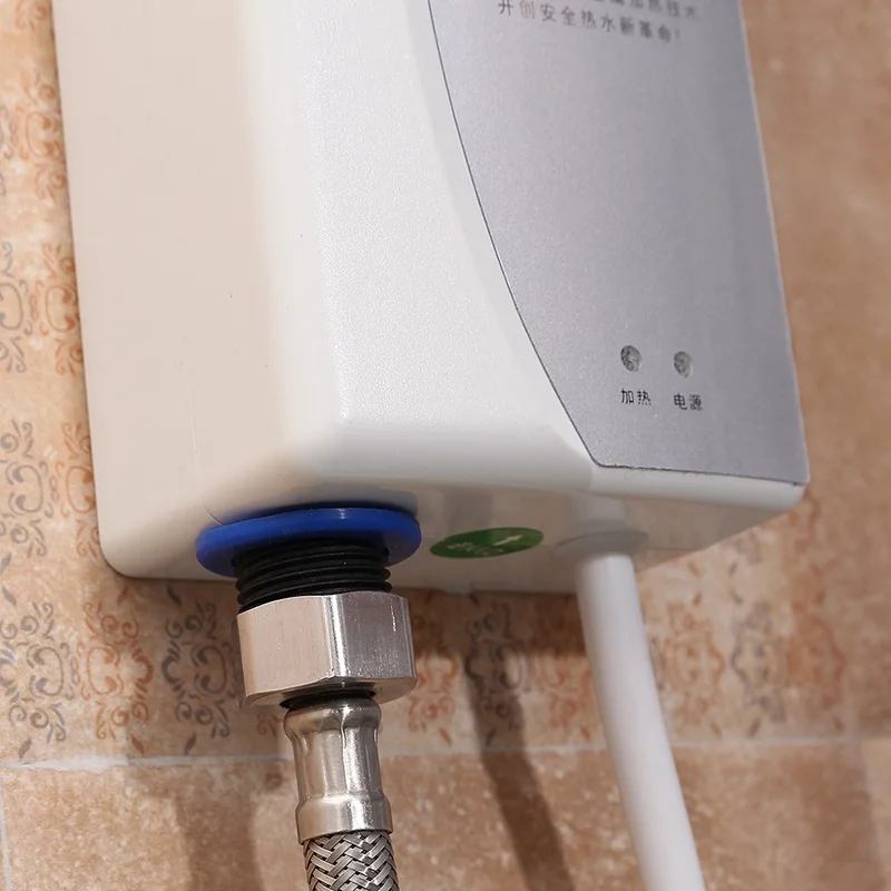 1 шт. AU Plug 220 в 3000 Вт мгновенный Электрический водонагреватель внутренние принадлежности для ванной комнаты домашний практичный двойной корпус водонагреватель