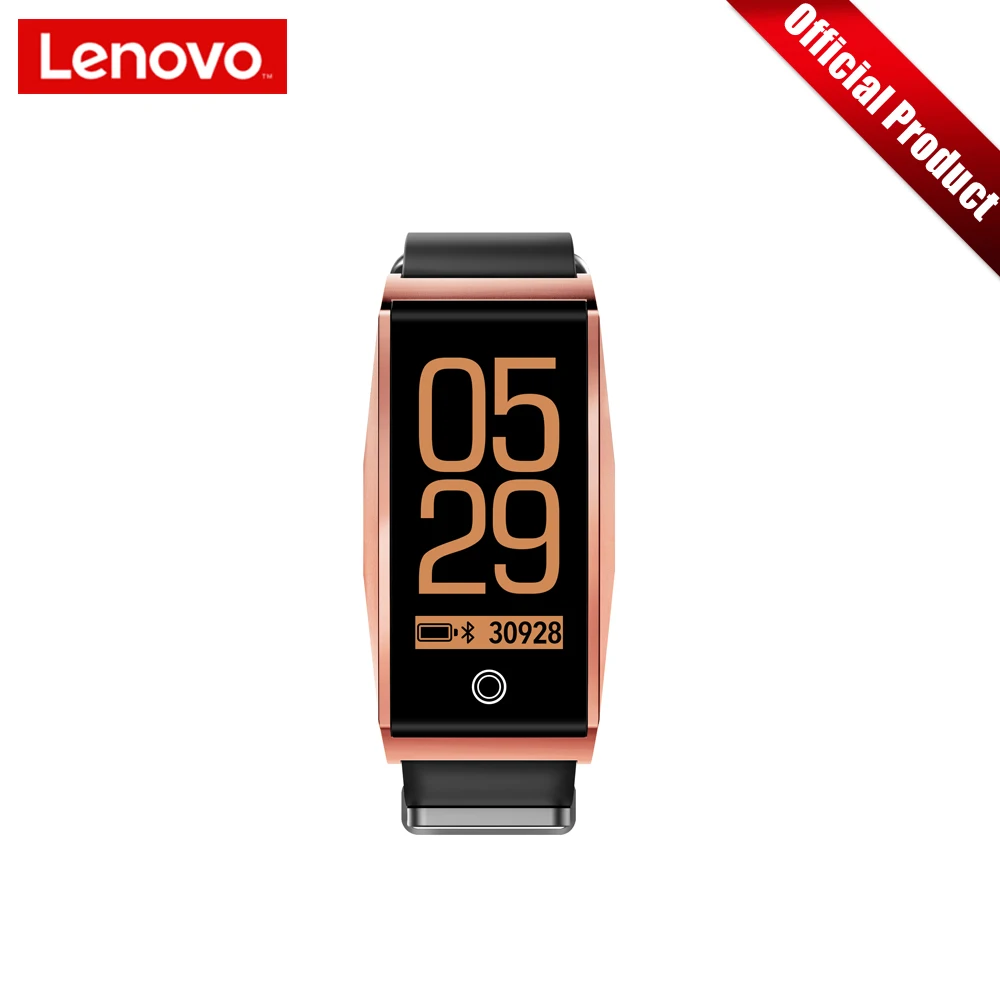 Lenovo смарт браслет пульсометр кровяное давление спортивные часы 0 96 &quotTFT