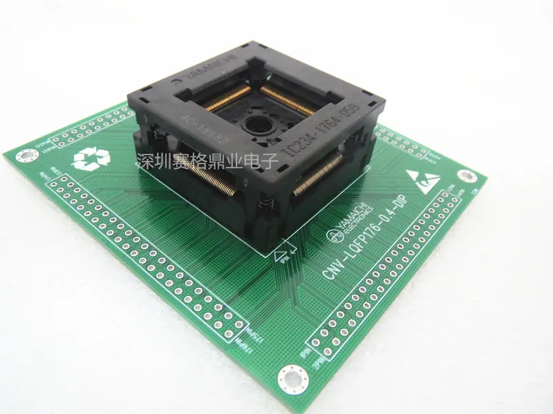 QFP176 IC234-1764-059 LQFP176 IC Тесты ing сиденье гнездо блок верстака компонентов Оптовая