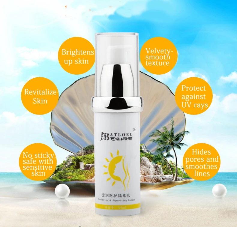 Batloru солнцезащитный крем для лица Spf 90 Pa++ maquillage водонепроницаемый/водостойкий Осветляющий Солнечный rostro protetor solar