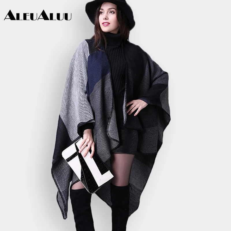 ALEUALUU бренд женский бандана в стиле &quotкэжуал&quot Модный шарф мягкий плед пашмины