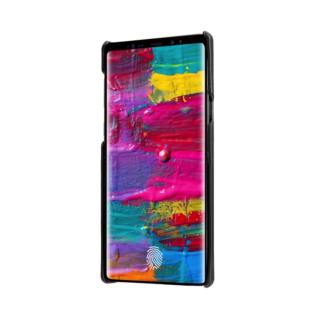 Винтажные Чехлы CYBORIS из натуральной кожи для Samsung Note 8 Plus защитный чехол-накладка |