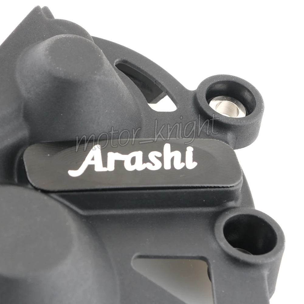 Arashi ZX6R Ninja Обложка статора двигателя набор крышек для KAWASAKI ZX-6R 2009-2016 Защита