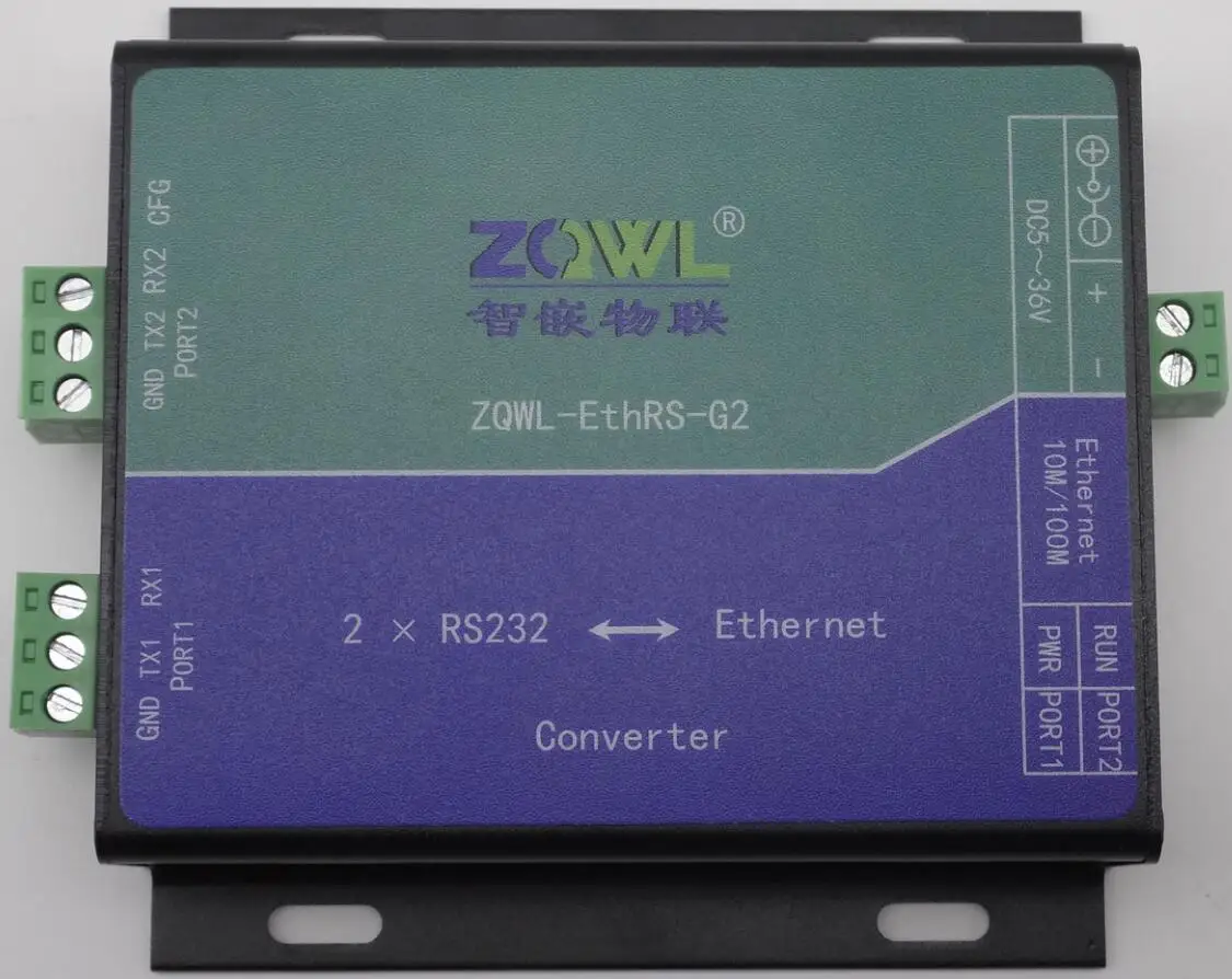 2 канала дополнительный сервер последовательного устройства RS232 RS485 или ttl в Ethernet конвертер, Modbus RTU в Modbus TCP