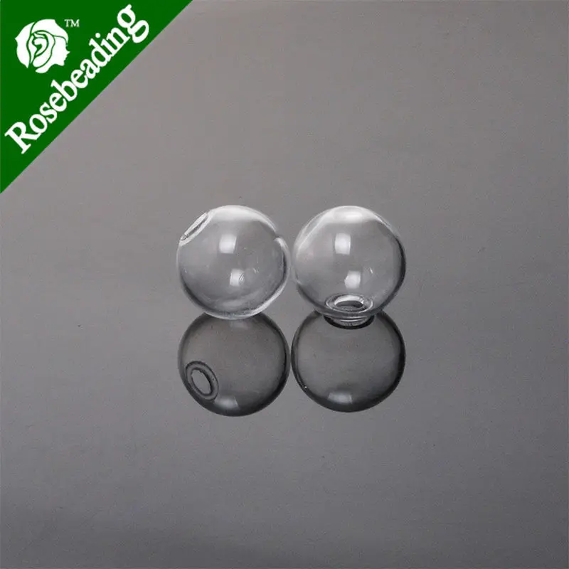 14 мм 1 отверстие маленький стеклянный глобус калибр 3 маленькие стеклянные