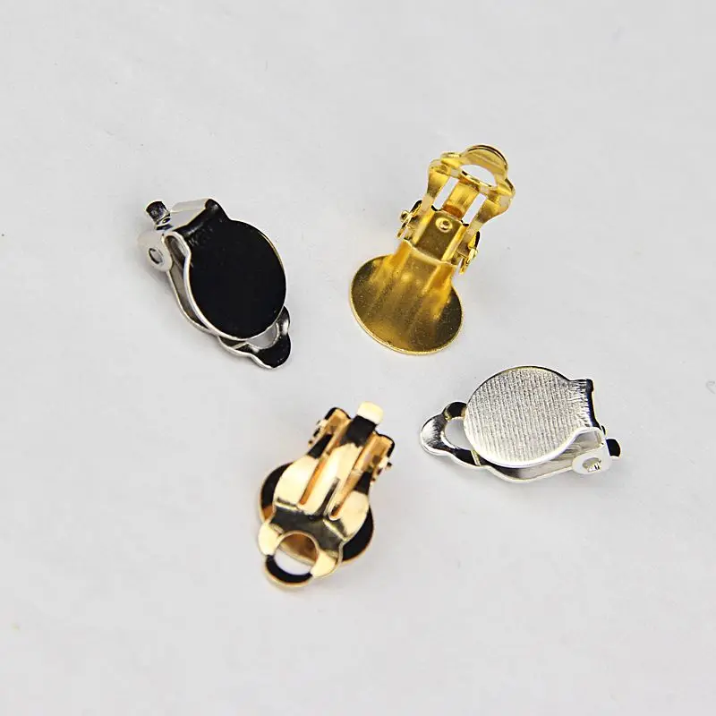 Женские серьги в стиле бохо клипса без косточек не прокалывающая подставка