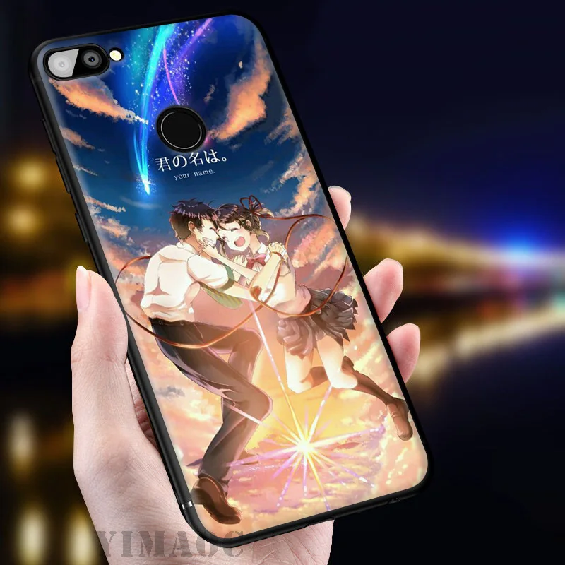 YIMAOC ваше имя Фильм Мягкий чехол для huawei Honor вид 20 10 8X8 8C 6A 7A 7X 7C Lite рro Y9 Y7 Y6 Prime 2018 2017 |