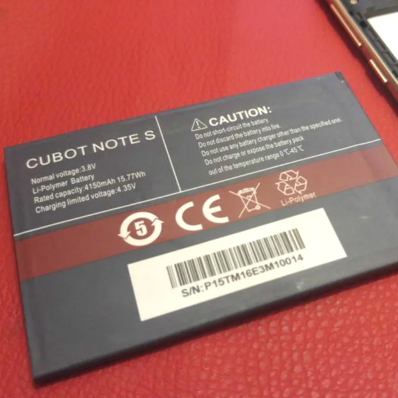 Аккумулятор 4150 мАч для аккумуляторов CUBOT Note S + трек-код | Мобильные телефоны и