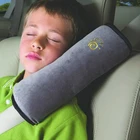 Детские, для малышей ремень безопасности, 28x9x12 см микро-ткань, имитирующая замшу, автомобильные ремни безопасности для ношения на плече с защиты авто-Стайлинг высокого качества