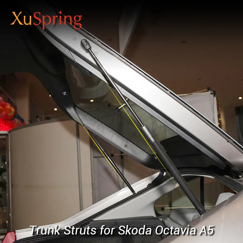 Опора для багажника автомобиля пружина гидравлической стойки Skoda Octavia A5 2007-2014 Laura