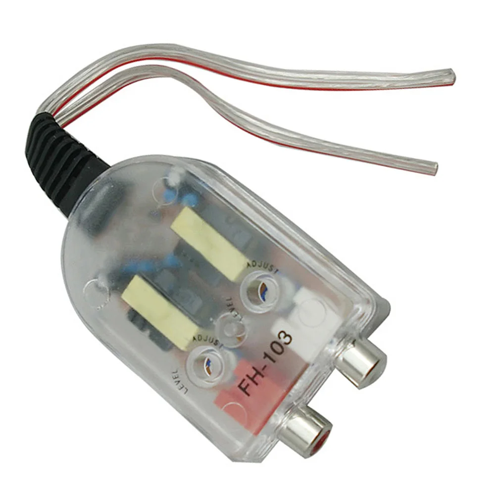 Новая Автомобильная стереоколонка с высоким на низкий RCA аудиосистема