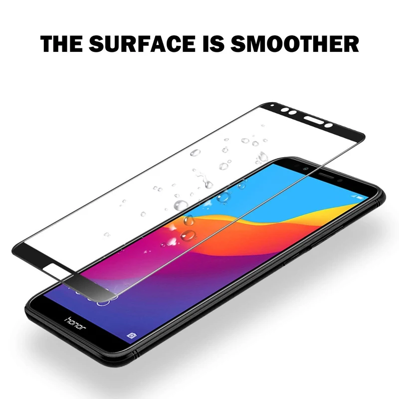 Защитный чехол 9H из закаленного стекла для Huawei Honor 7A Pro AL00 AL20 7C 5 45 дюйма Y6 2018 7