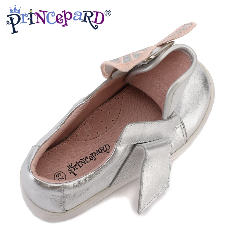 Princepard/розовая спортивная обувь из натуральной кожи для детей повседневная