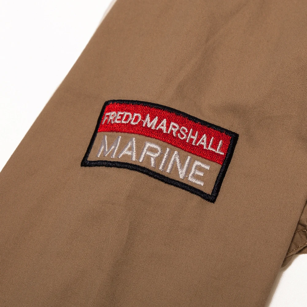 Fredd Marshall 2019 Новый 100% Хлопок Военные Рубашка Мужчины Длинные рукава повседневные