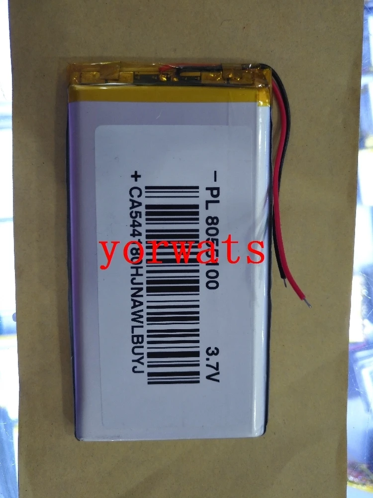 

New Hot A Rechargeable Li-ion Cell New products 3.7V polymer battery 8555100 large capacity Tablet PC smart watch small speaker