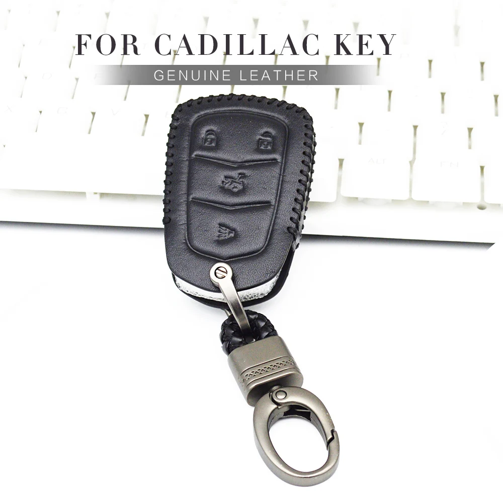 Натуральная кожа автомобиль Smart Key чехол для Cadillac Escalade SRX ATS CTS XT5 BLS 2017 2018 Укладка