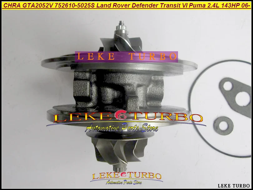 Турбо картридж CHRA Core GT2052 752610 5032S 5009S для Ford Transit 6 Land Rover Defender DuraTorq V348 2.4L|core|core 2 |