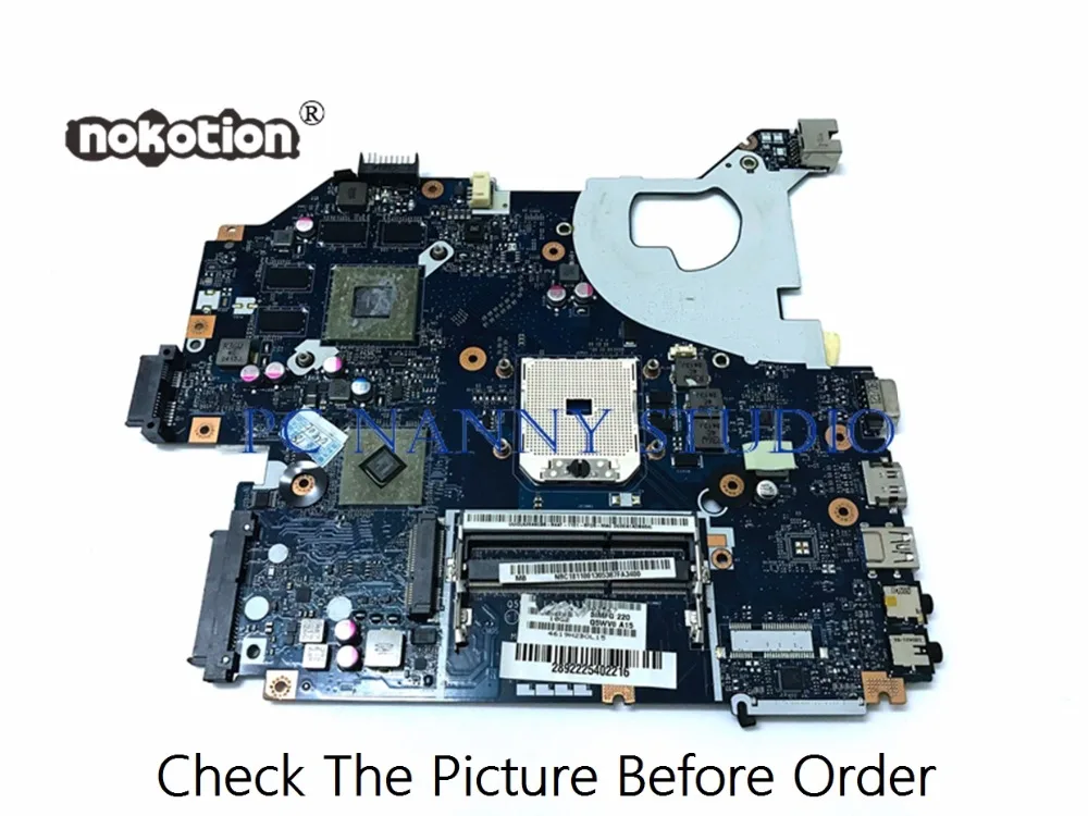 Материнская плата PANANNY для ноутбука Acer Aspire V3 551g материнская NBC1811001 Q5WV8 LA 8331P DDR3