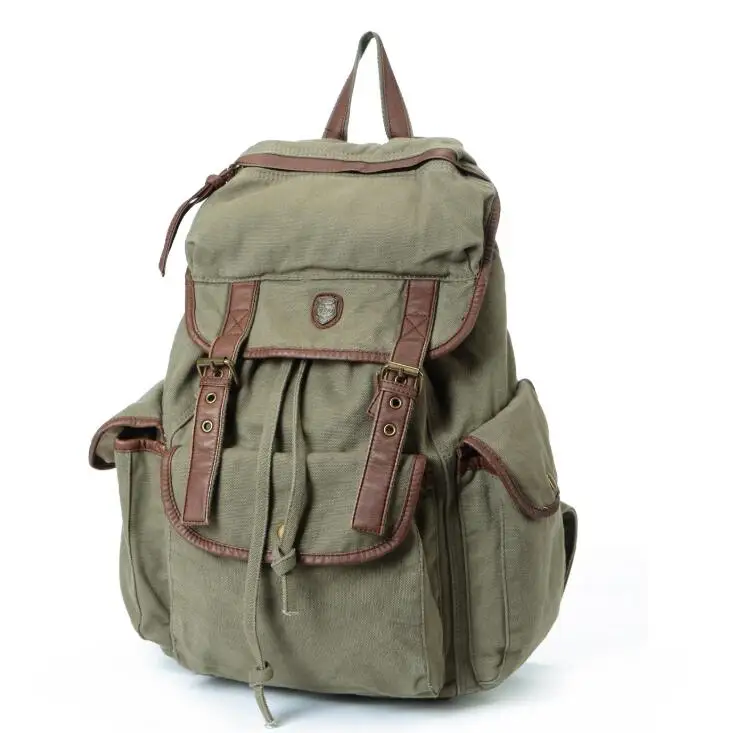Новый Винтажный рюкзак Женская Холщовая Сумка на плечо мужской много цветов для