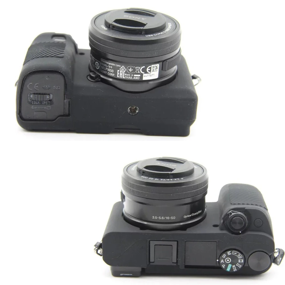Мягкий силиконовый резиновый защитный корпус для камеры чехол Sony Alpha A6300 ILCE-6300L |