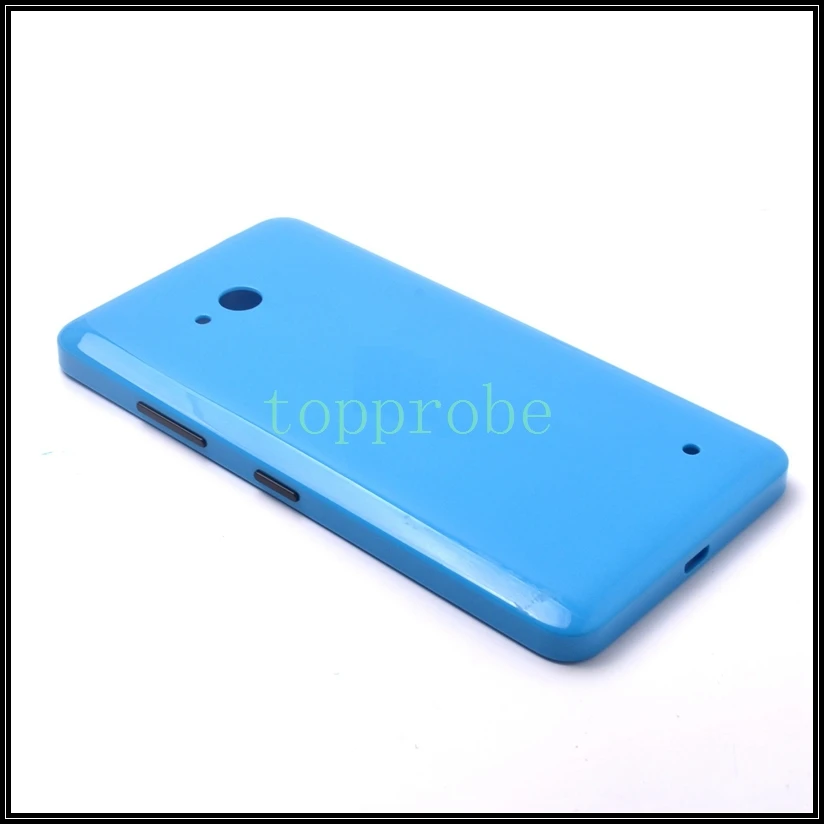 Sky blue Чехол на заднюю крышку батареи для Nokia 640, чехол на заднюю панель для microsoft lumia 640, чехол на заднюю крышку с 1х пленкой для экрана - Цвет: Sky blue
