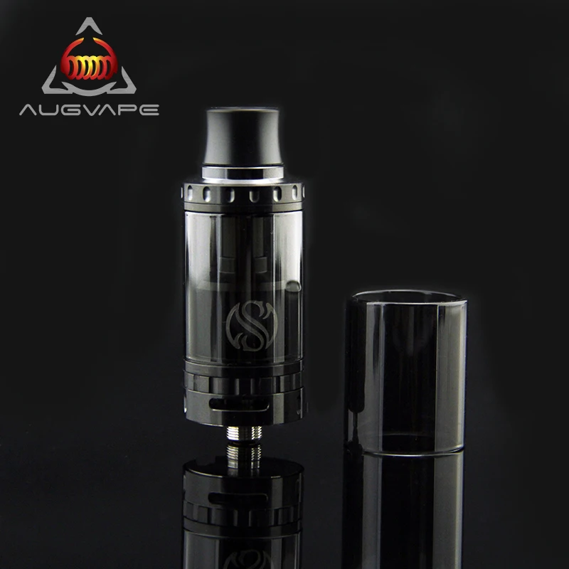 Augvape оригинальный атомайзер стекло 23 мм Диаметр 47 высота для Мерлин RTA 4 мл бак