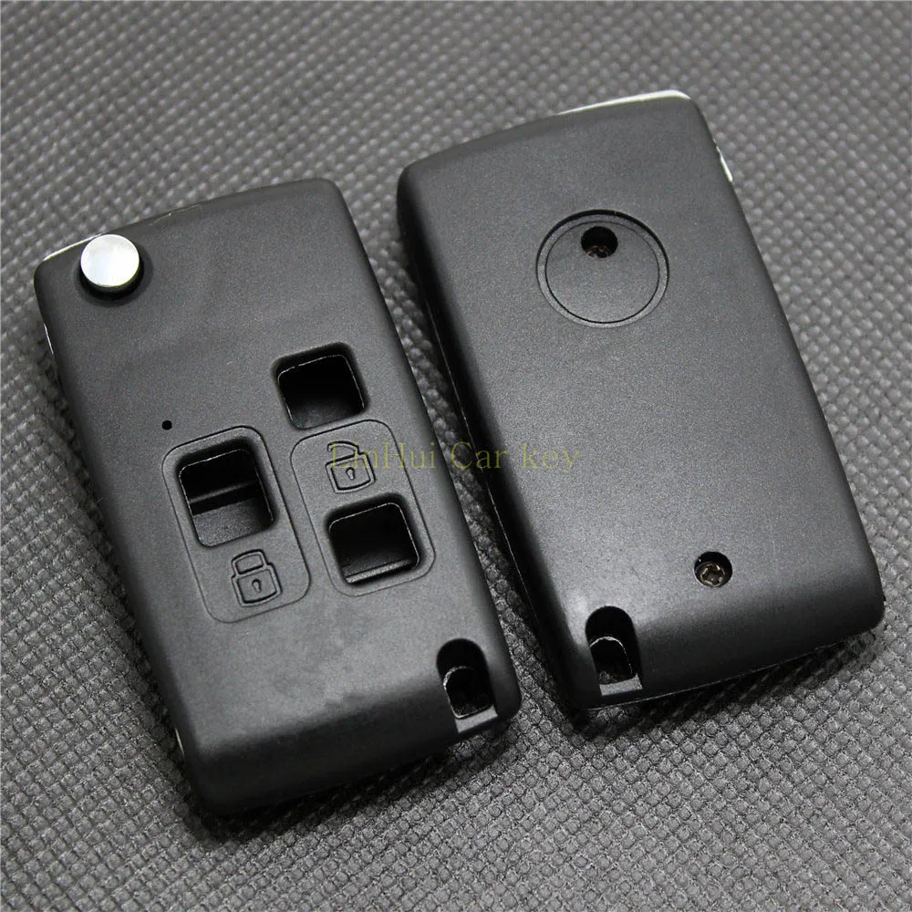 Ключ-оболочка для модифицированного пульта дистанционного управления PINECONE для GREAT WALL FLORID CROSS HAVAL M4 HOVER 3 кнопки необработанный латунный лезвие 1 шт.