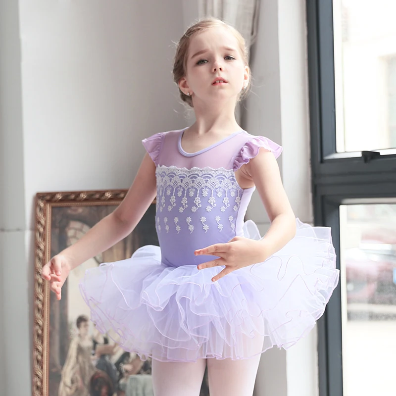 Женская балетная юбка-пачка с открытой спиной и кружевом от AliExpress WW