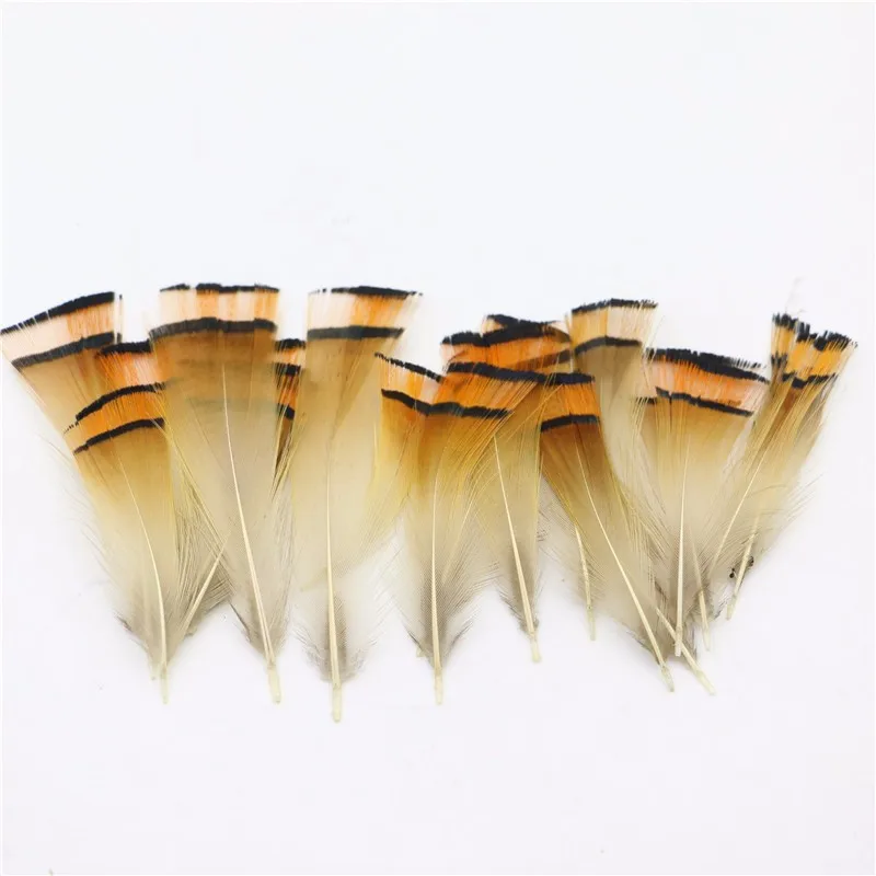 50 шт. настоящий натуральный Золотой фазан палантин материал для завязывания