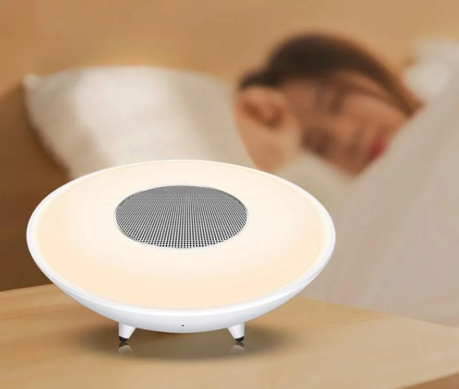 2019 Touch Sensor Speaker LED Light Colorful Lamp Bluetooth | Электроника