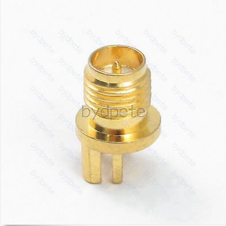 RP-SMA гнездовой разъем 1 0 мм PCB Edge Mount circle Круглая Панель припоя RF | Обустройство дома