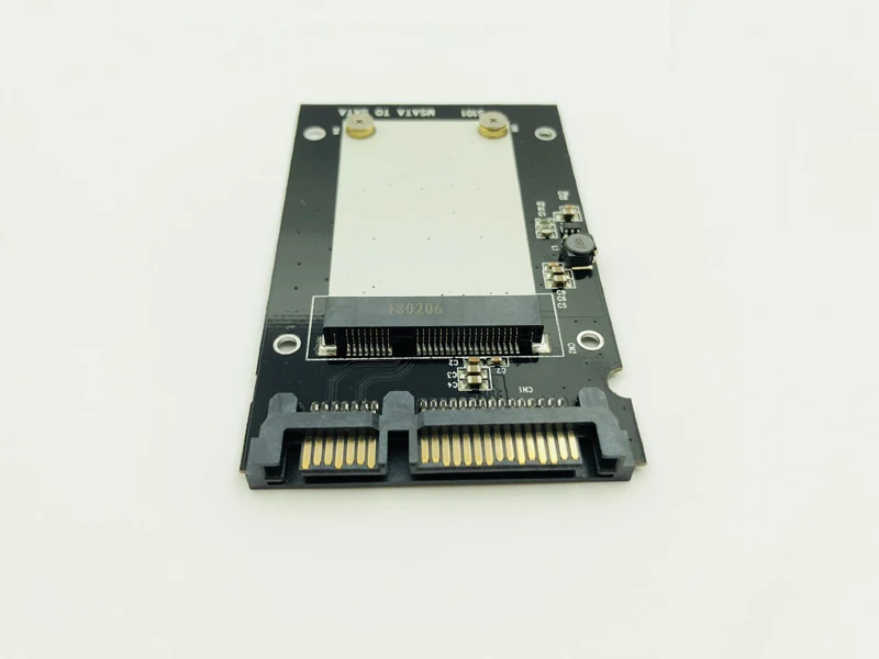 Новинка 50 мм Маленькая плата mSATA SSD до 2 5 &quotSATA диск конвертер адаптер msata для