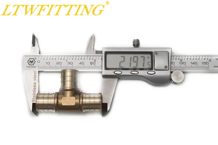 Тройники без свинца LTWFITTING 3/4 &quotx 3/4&quot x &quot латунный фитинг для обжимных труб из