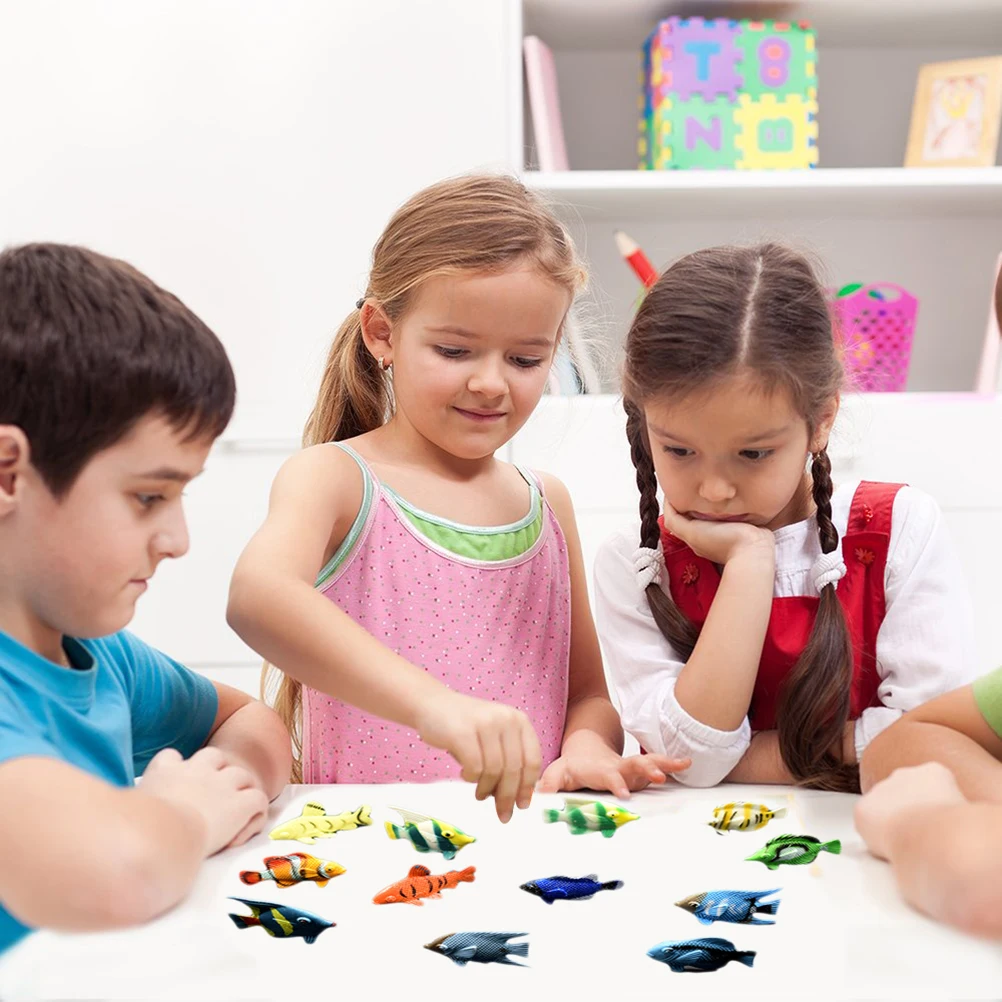 Образование Детские Kids12 шт Мини Тропическое морской рыбы фигурки животных