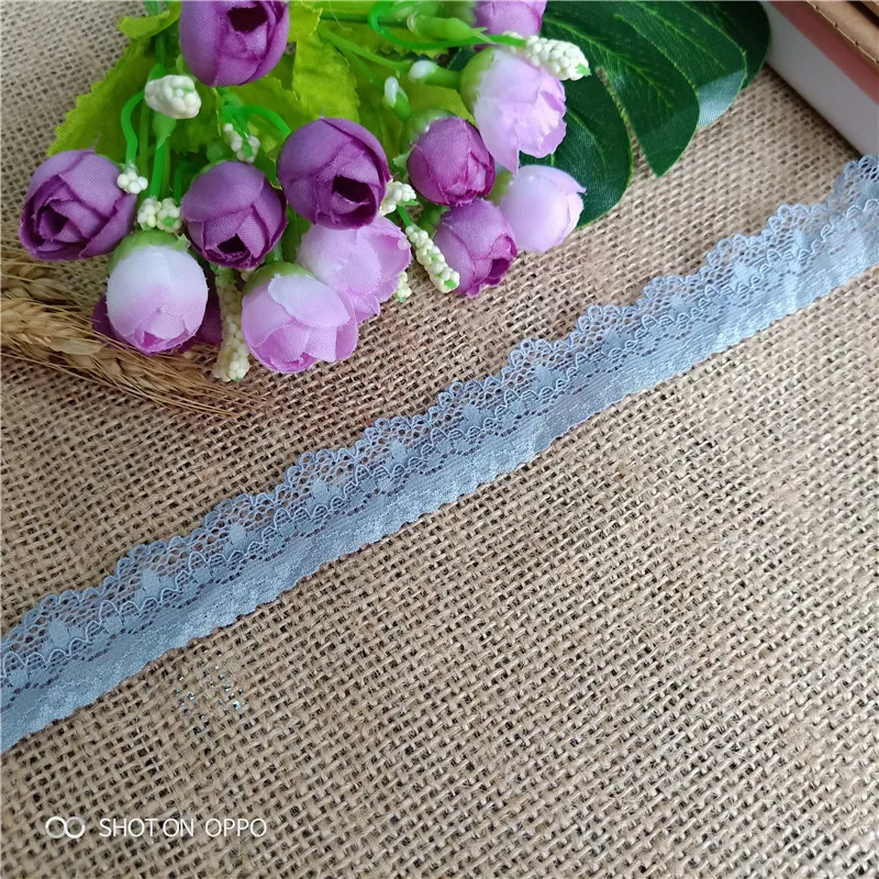 Лента с вышивкой 2 5 см эластичная сетчатая кружевная ткань применяется для шитья