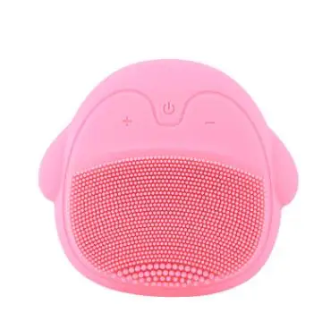 J5 pink Креативный силиконовый Очищающий Инструмент электрическая звуковая щетка для лица красивая щетка многофункциональная Очищающая щетка - Цвет: J5 pink